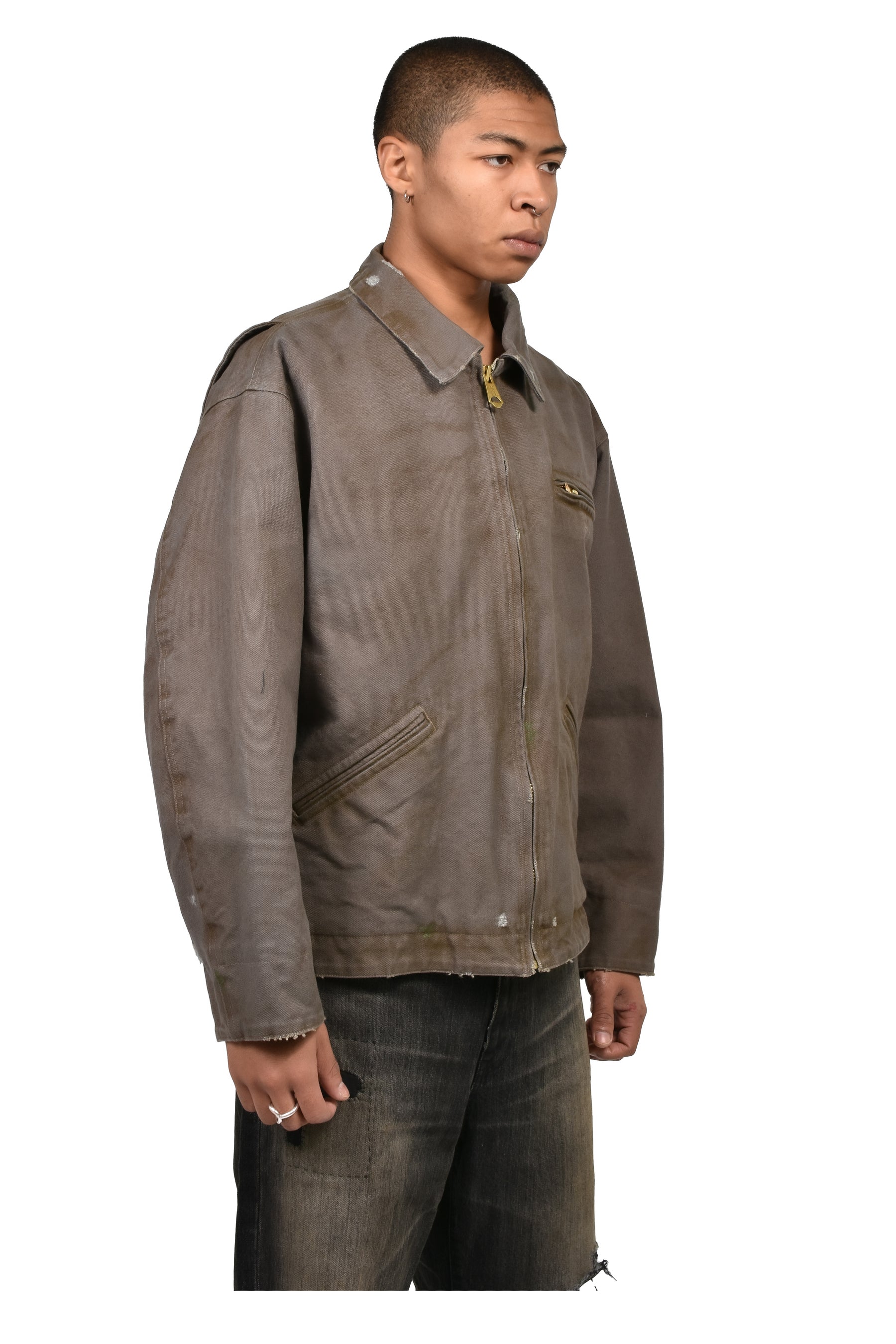 BORO DUCK WORKER JACKET / GRY