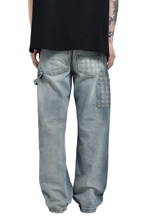 AMIRI アミリ SS25 DEBOSSED MA QUAD CARPENTER / ANTIQUE IND - NUBIAN