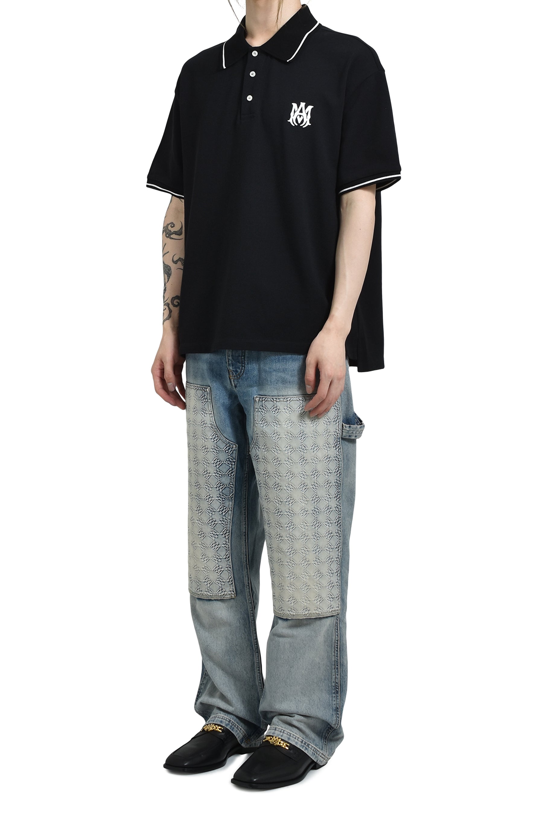 AMIRI アミリ SS25 DEBOSSED MA QUAD CARPENTER / ANTIQUE IND - NUBIAN