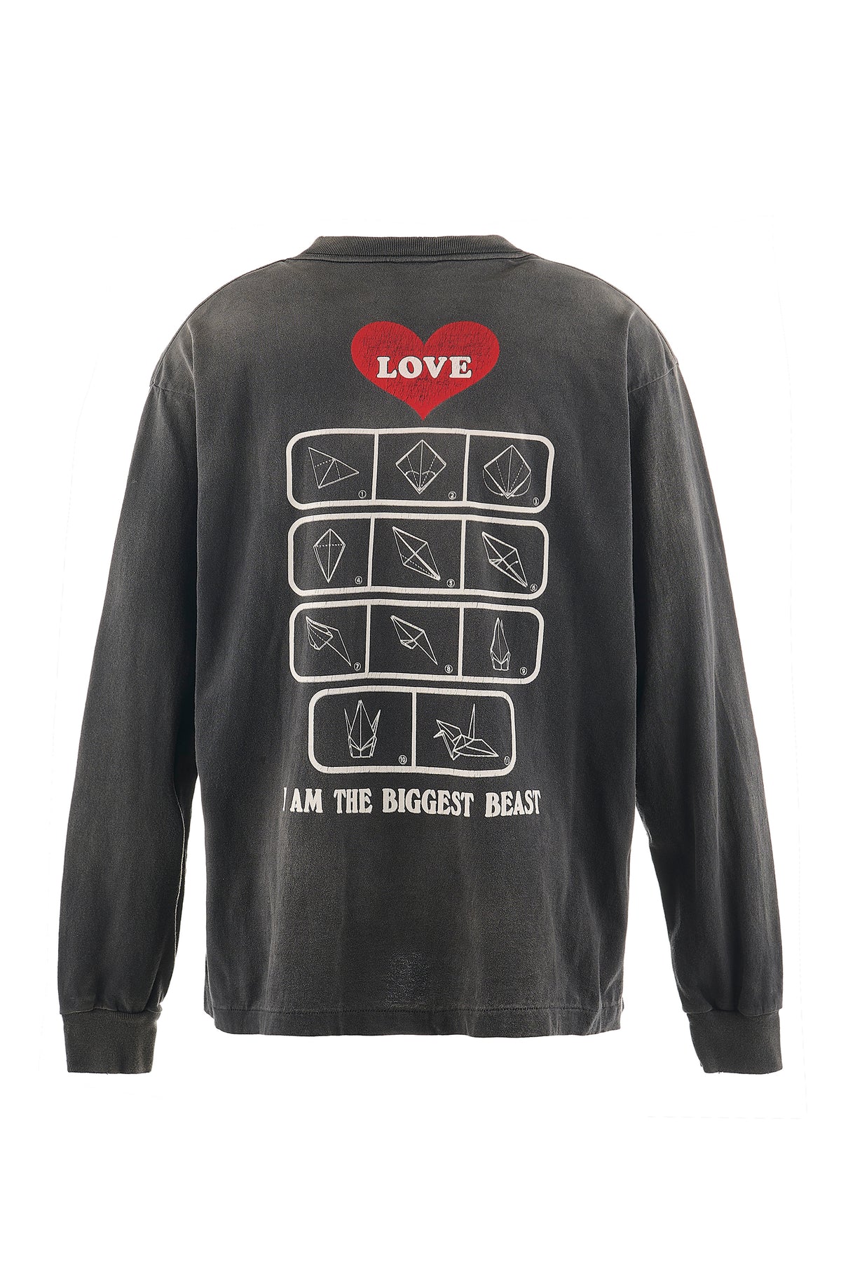 LS TEE/LOVE / BLK