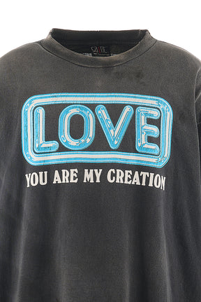 LS TEE/LOVE / BLK