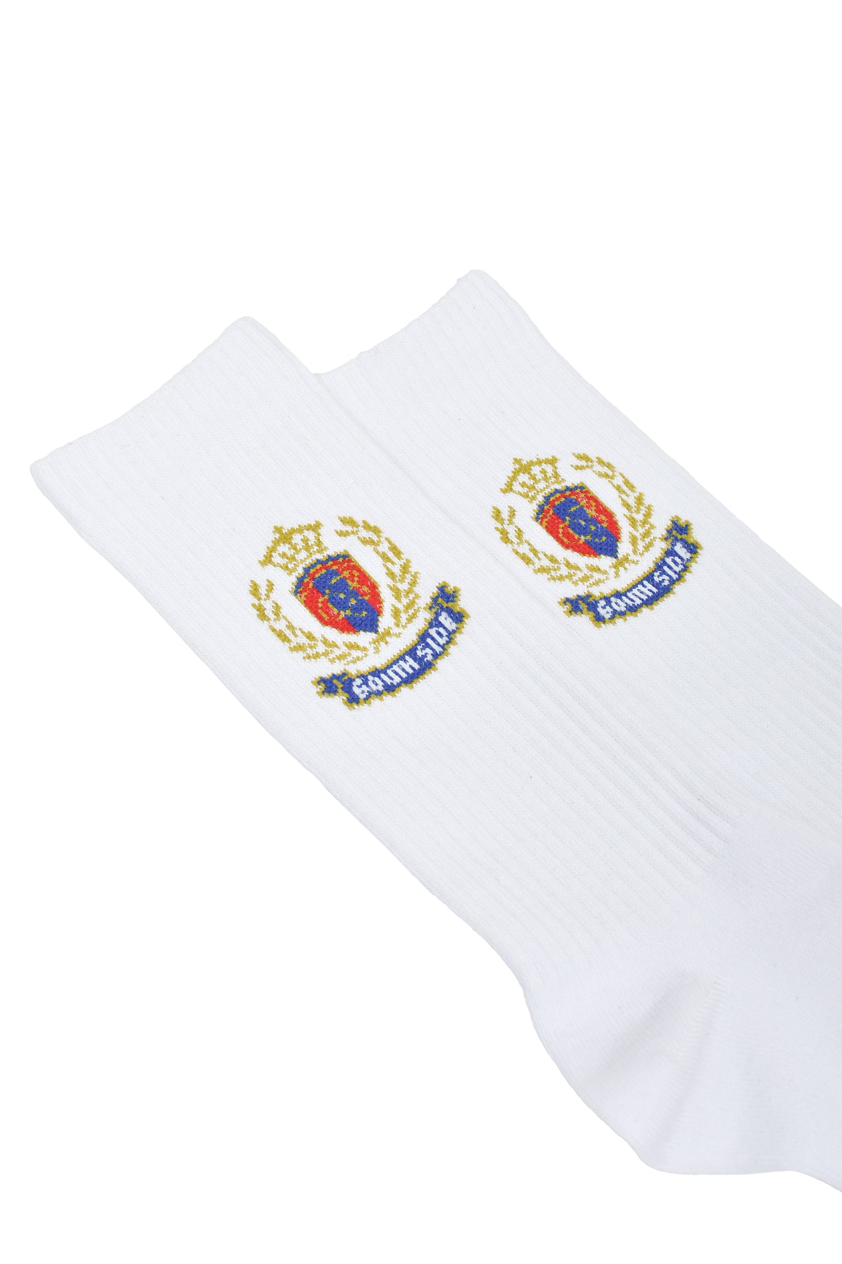 EMBLEM LOGO SOCKS 2PACK / BLK&WHT