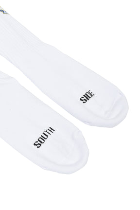 EMBLEM LOGO SOCKS 2PACK / BLK&WHT
