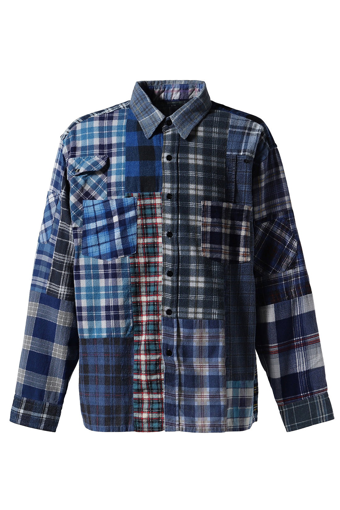 FLANNEL SHIRT -> STRAIGHT HEM SHIRT / ASSORTED