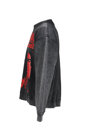 RELAX FIT CREWNECK / BLK