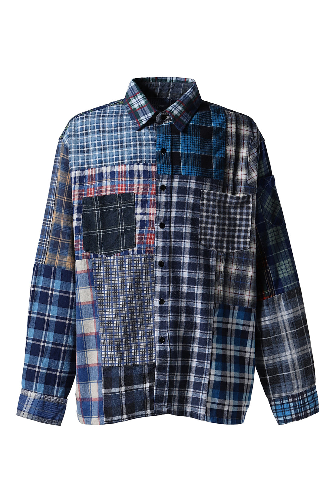 FLANNEL SHIRT -> STRAIGHT HEM SHIRT / ASSORTED