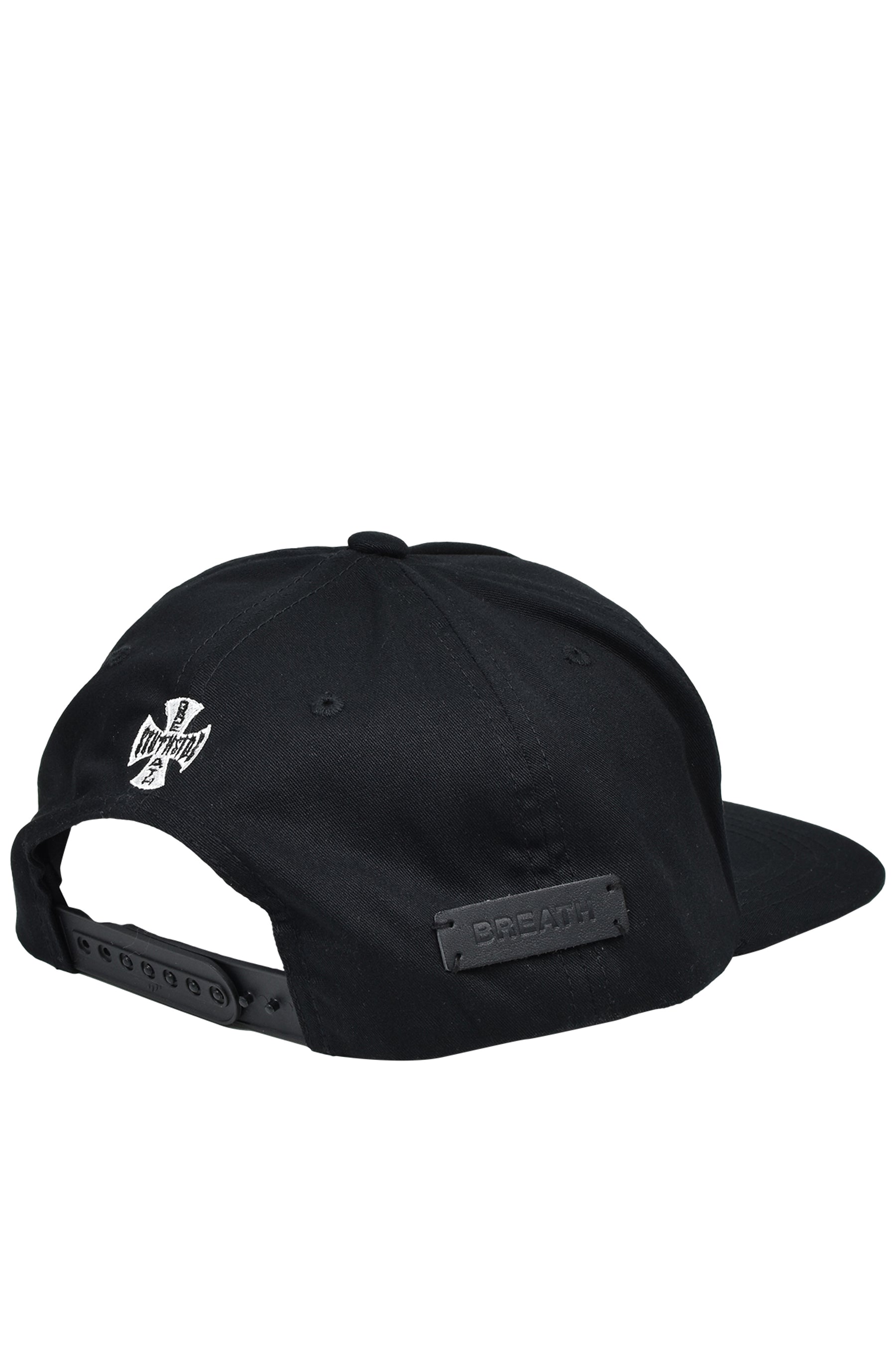 SOUTHSIDE CROSS 5 PANEL CAP / BLK