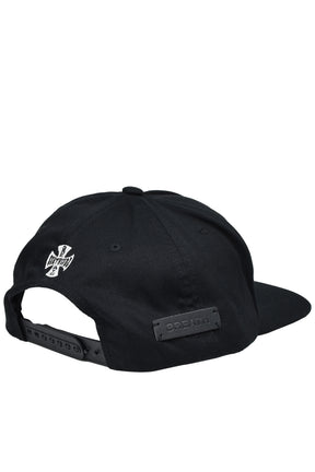 SOUTHSIDE CROSS 5 PANEL CAP / BLK