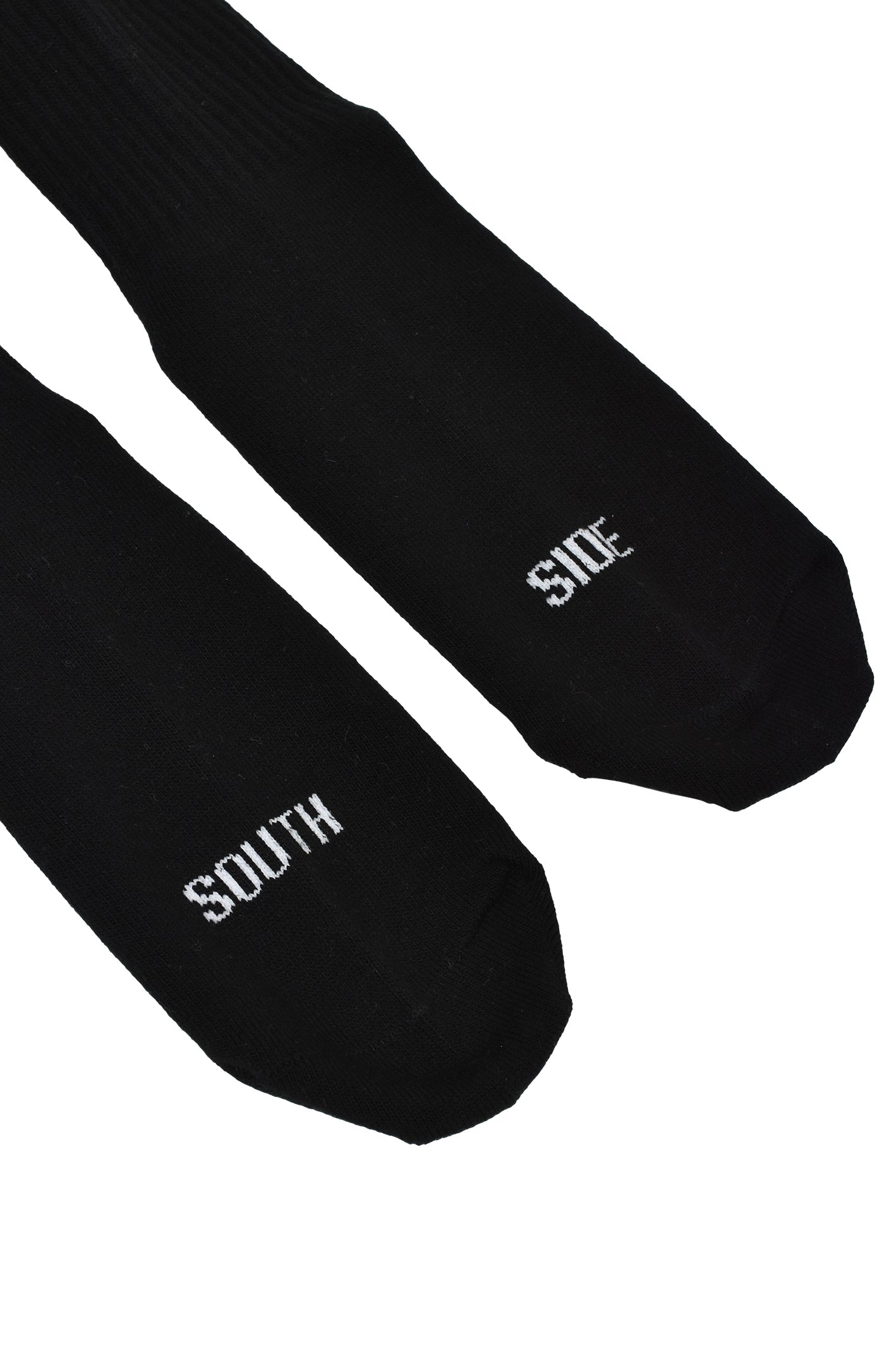 SOUTHSIDE CROSS SOCKS 2PACK / BLK&WHT