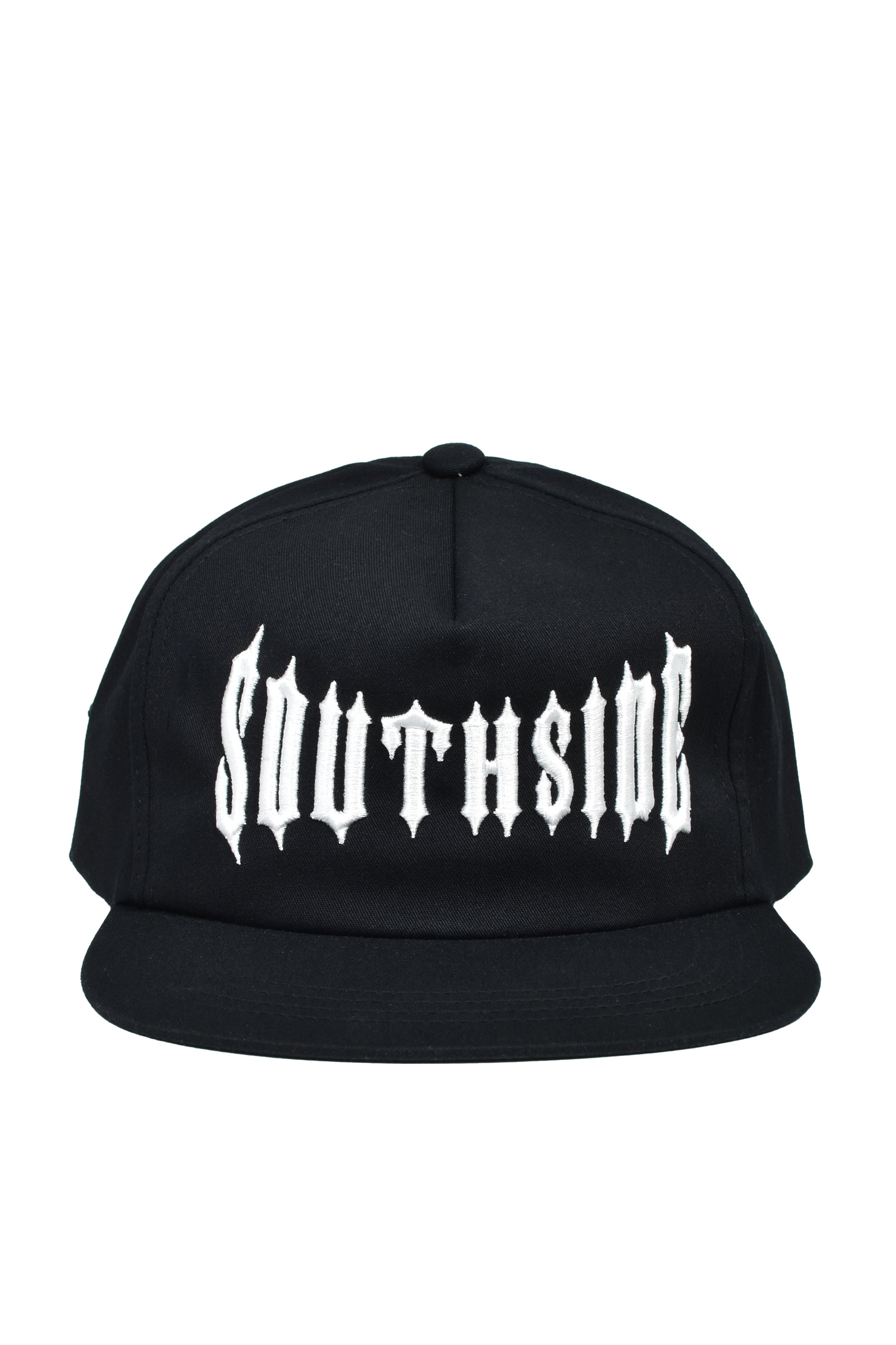 SOUTHSIDE CROSS 5 PANEL CAP / BLK