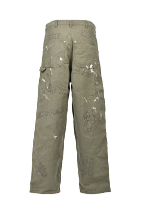 GRAFFITI PAINTER PANTS / KHA