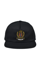 EMBLEM LOGO 5 PANEL CAP / BLK