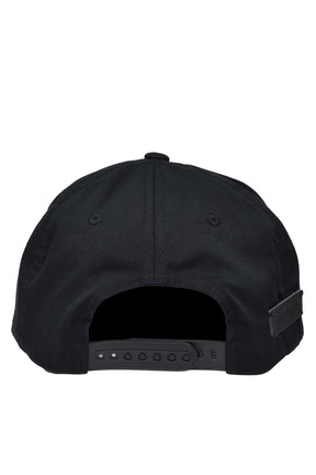 EMBLEM LOGO 5 PANEL CAP / BLK
