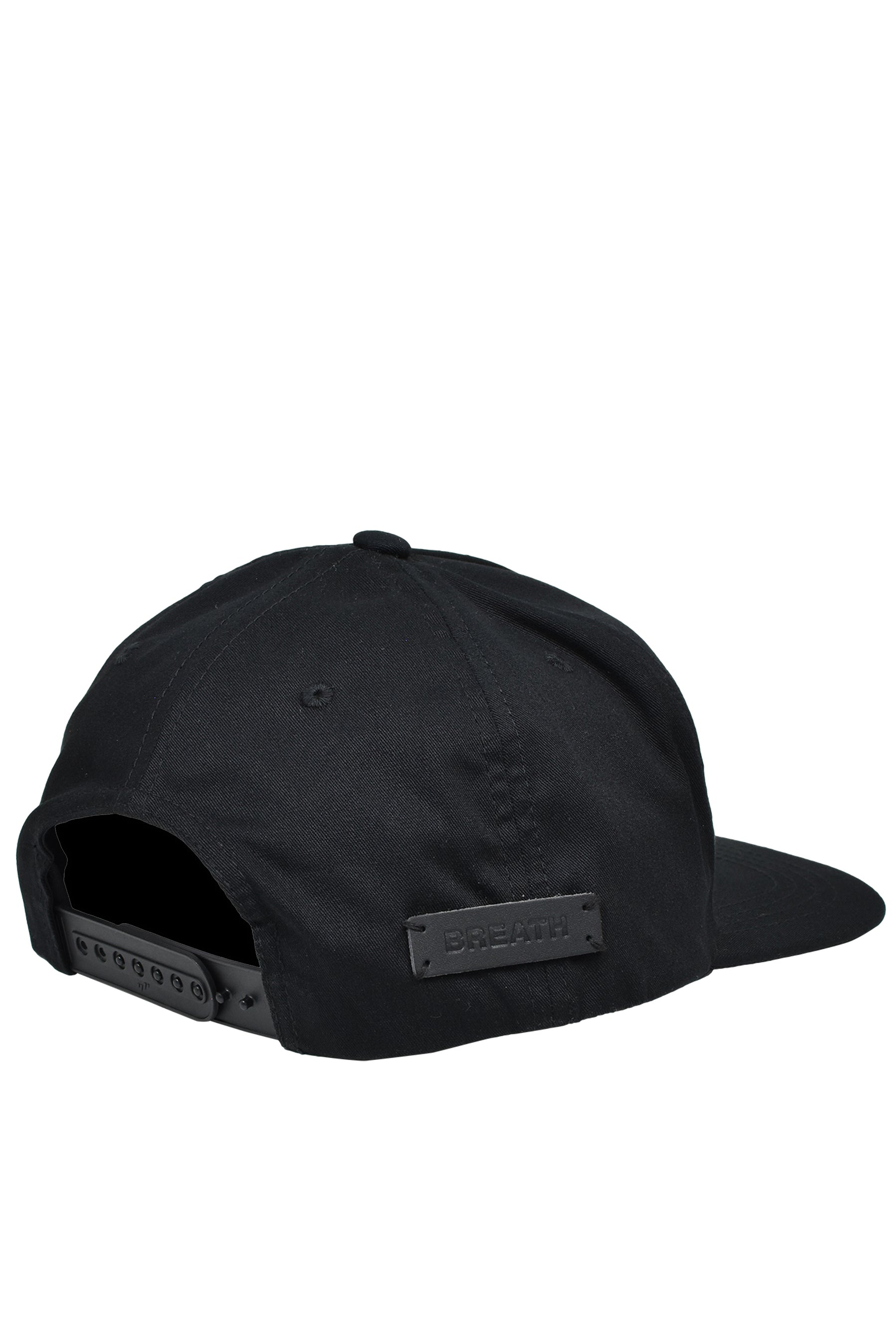 EMBLEM LOGO 5 PANEL CAP / BLK