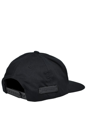 EMBLEM LOGO 5 PANEL CAP / BLK