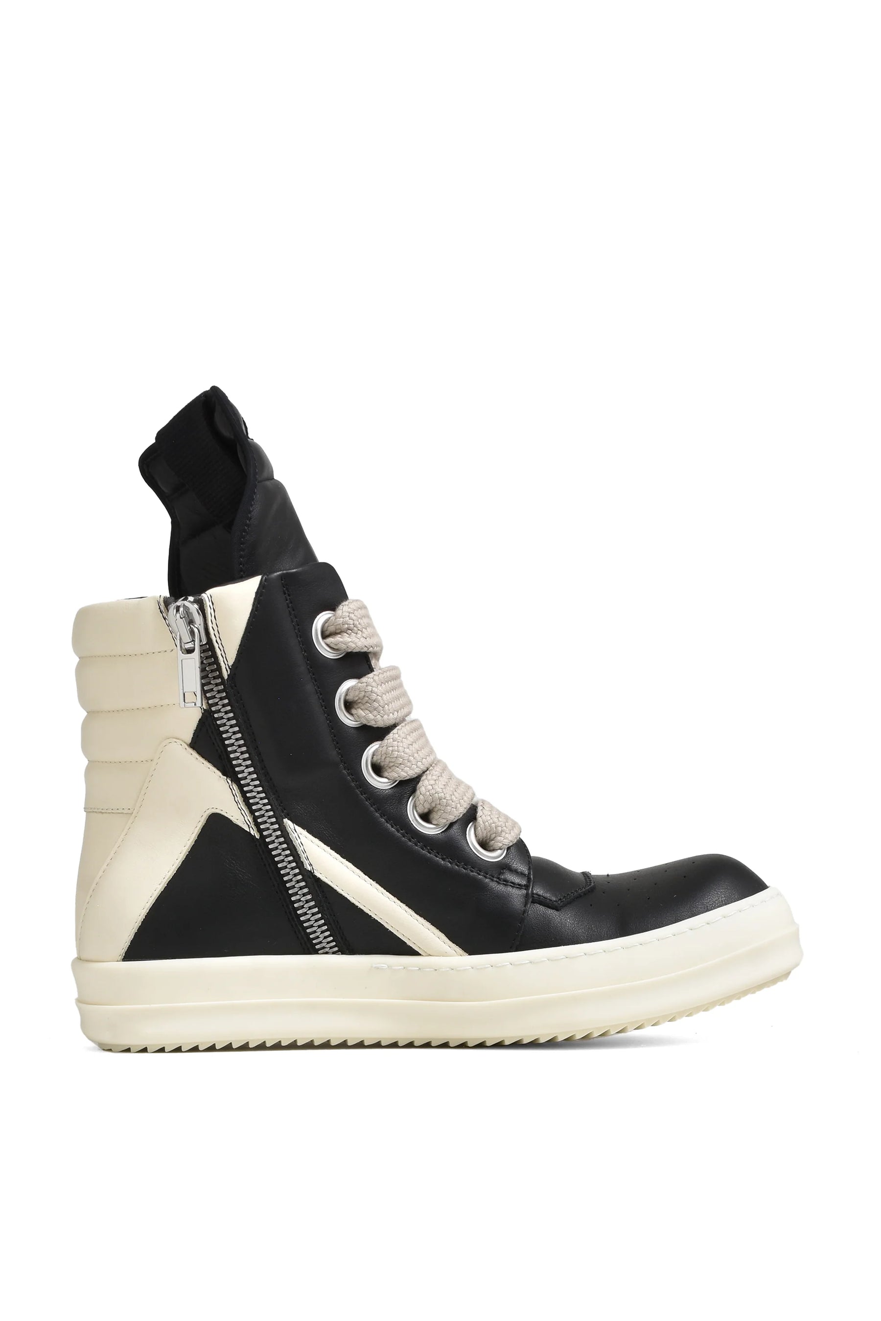 JUMBOLACE GEOBASKET / BLACK/MILK/MILK