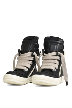 JUMBOLACE GEOBASKET / BLACK/MILK/MILK