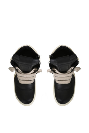 JUMBOLACE GEOBASKET / BLACK/MILK/MILK