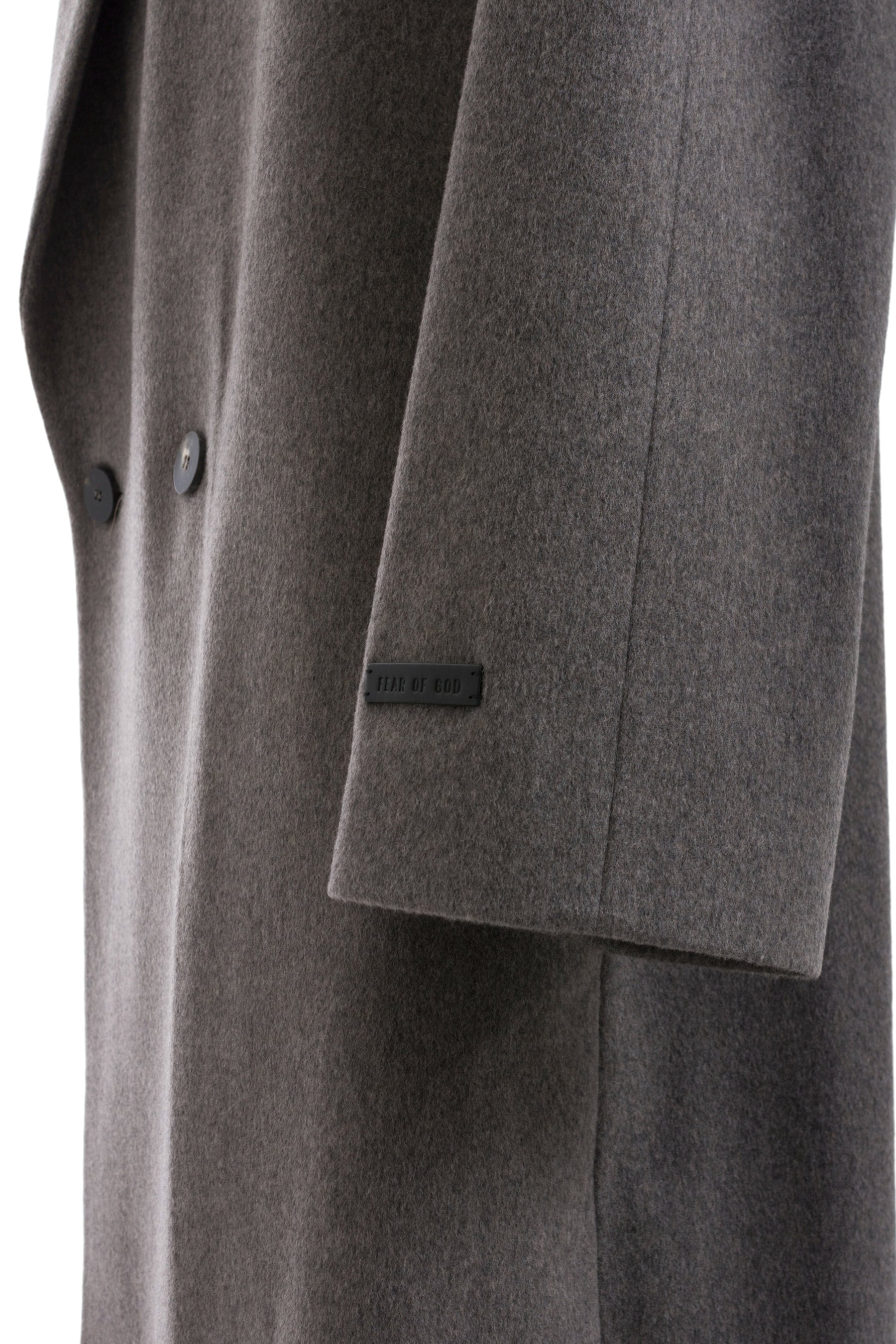 FEAR OF GOD THE ETERNAL COLLECTION ETERNAL WOOL OVERCOAT / GREY