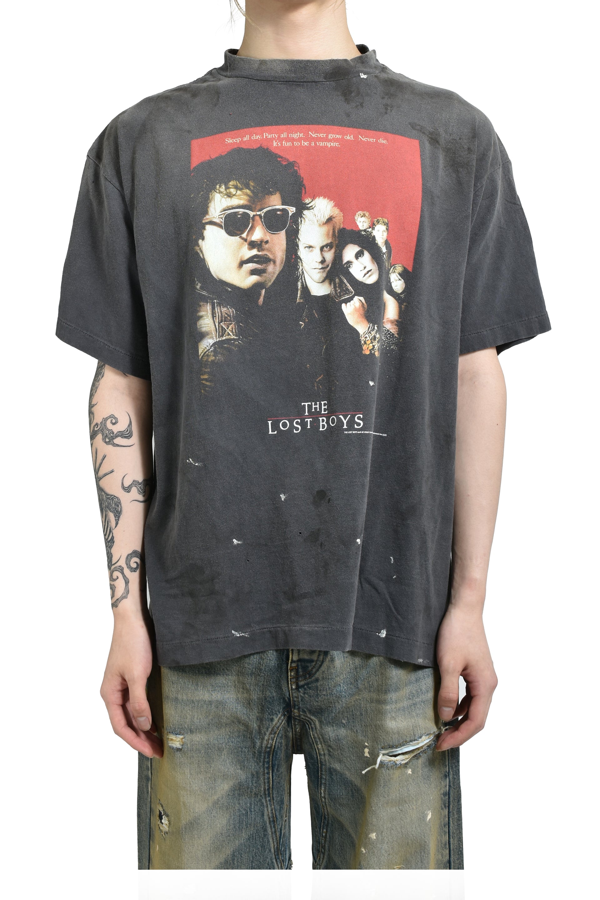 LB_SS TEE /LOSTBOYS / BLK