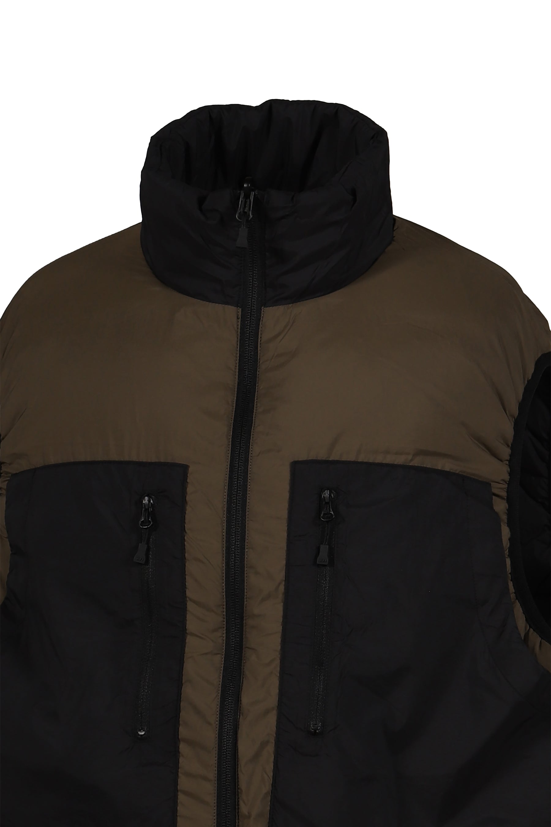 TECH REVERSIBLE CLIMBERS PUFF VEST / BLK BRW