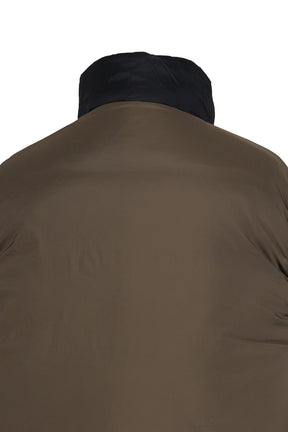 TECH REVERSIBLE CLIMBERS PUFF VEST / BLK BRW