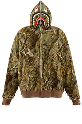 BAPE_ZIP HOODIE/SAHARK/CAMO / CAMO