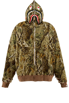 BAPE_ZIP HOODIE/SAHARK/CAMO / CAMO