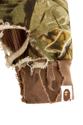 BAPE_ZIP HOODIE/SAHARK/CAMO / CAMO