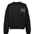 GRILL & TAN & BONE PATCH CREW SWEAT / BLK