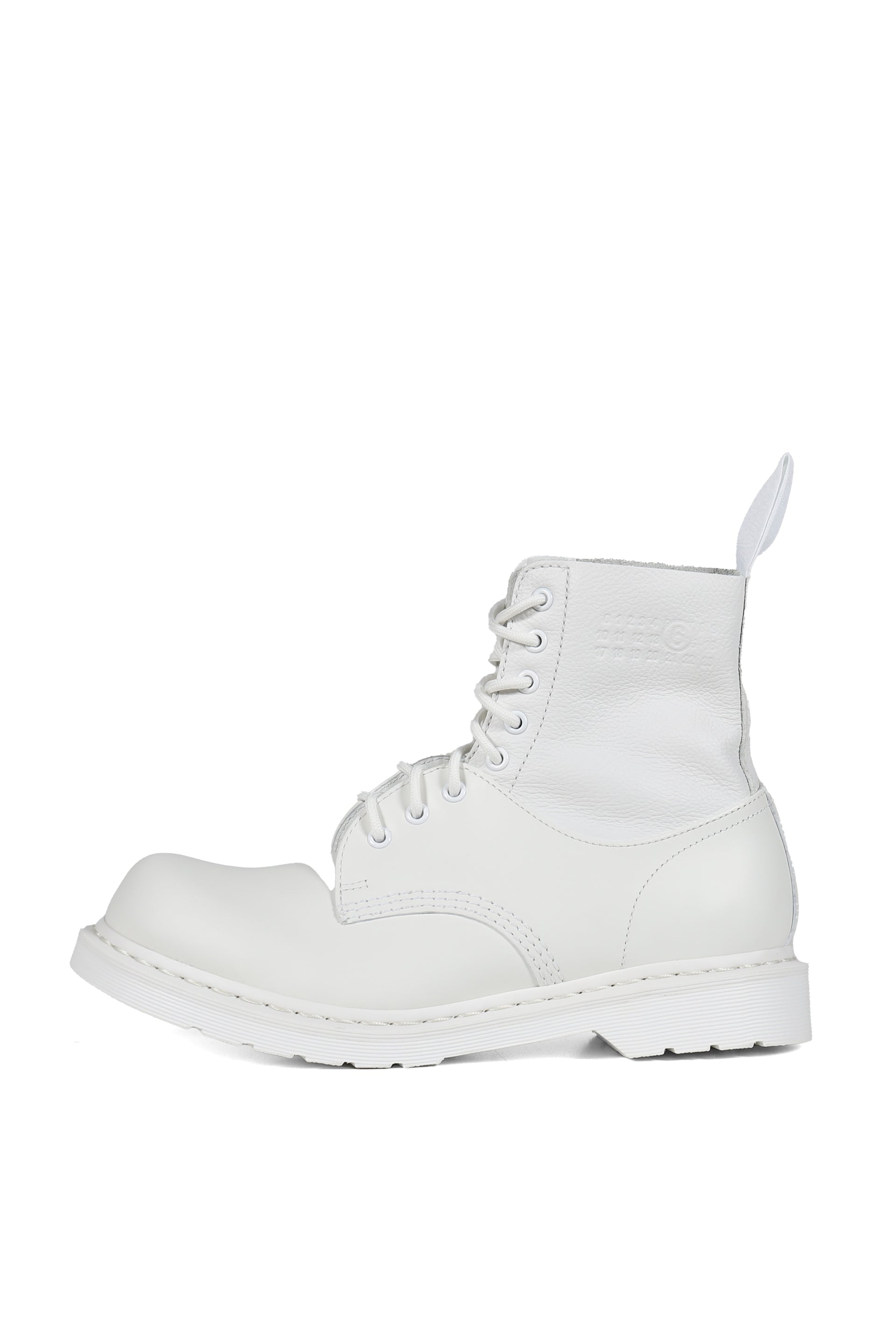 1460 8-EYE NO STEEL TOE/MM6 x DR MARTENS / WHT