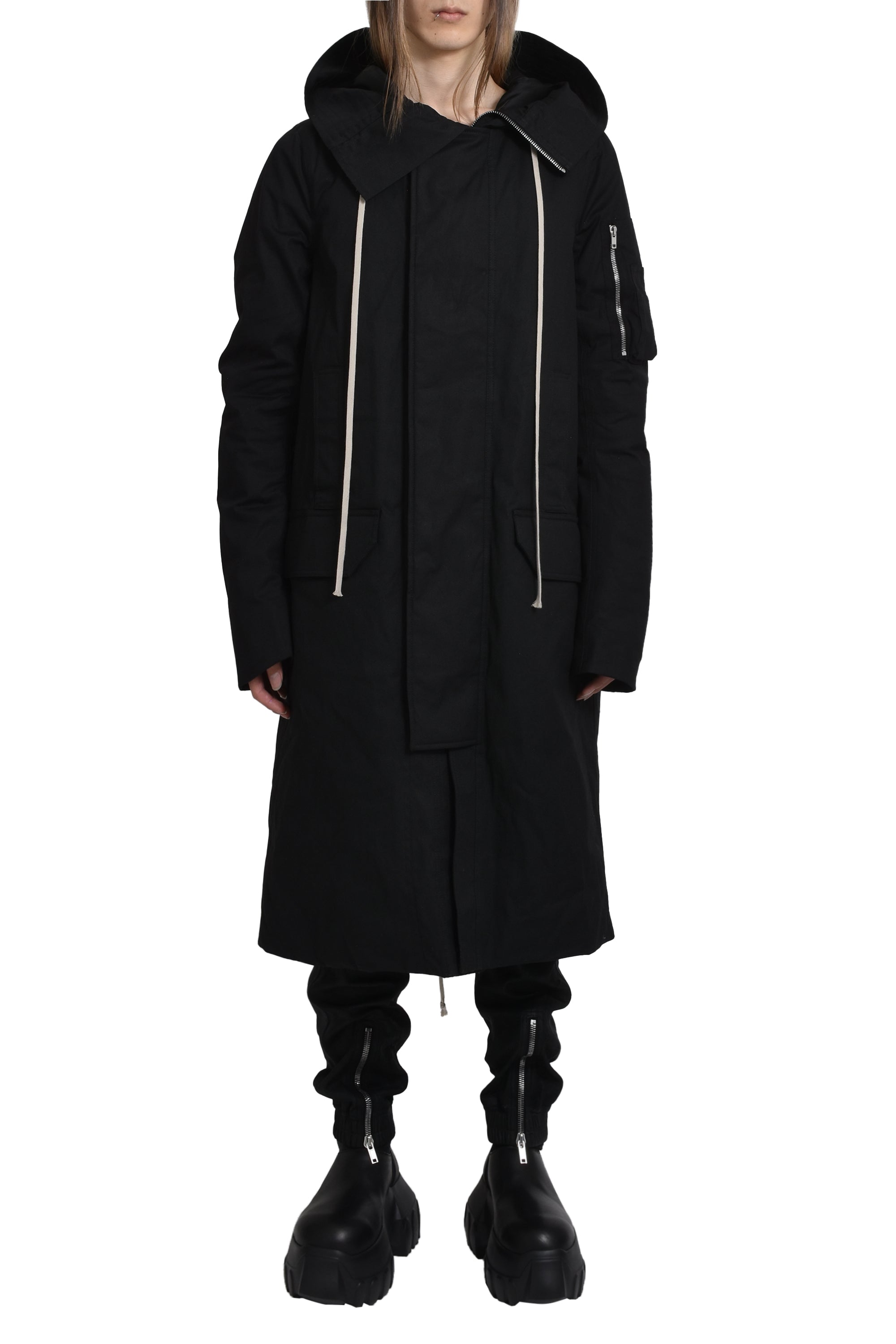 Rick Owens リック オウエンス FW24 MEGAPARKA / BLK - NUBIAN