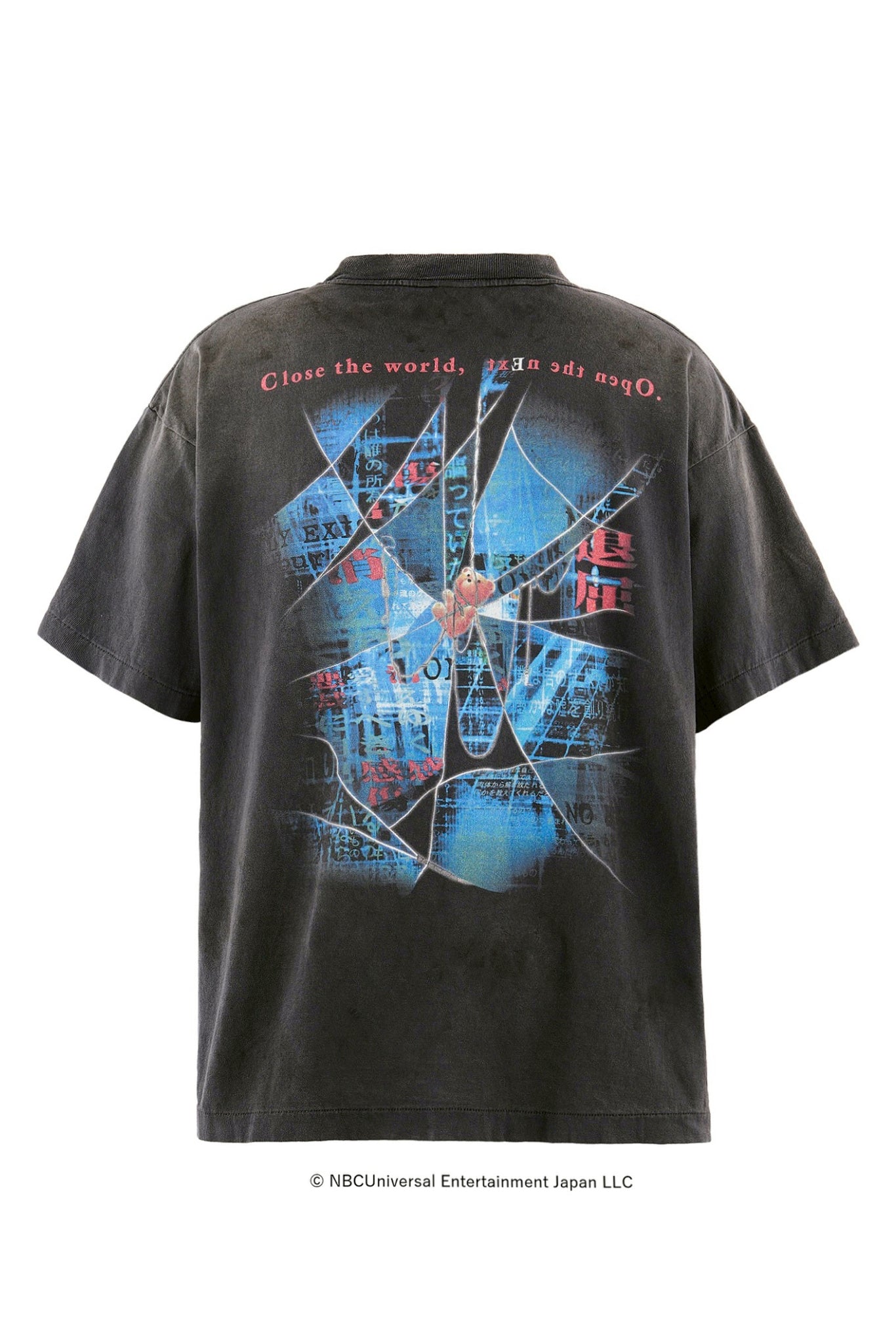 LAIN_SS T-SHIRT/NO HOPE / BLK