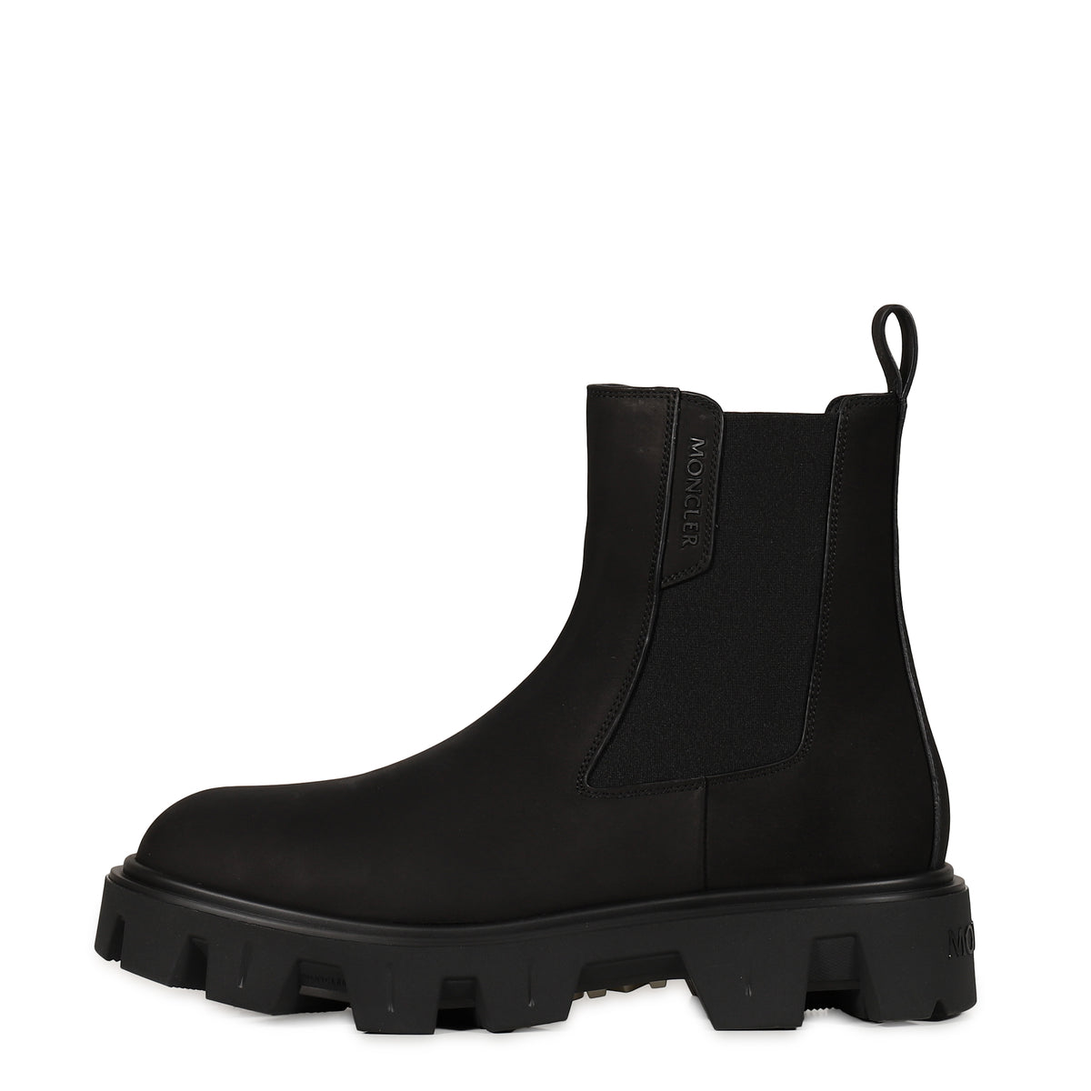 Moncler モンクレール FW25 PEAK CITY CHELSEA ANKLE BOOTS / BLK