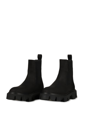 PEAK CITY CHELSEA ANKLE BOOTS / BLK 