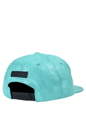 BH LOGO FAUX CROCODILE CAP / TUR
