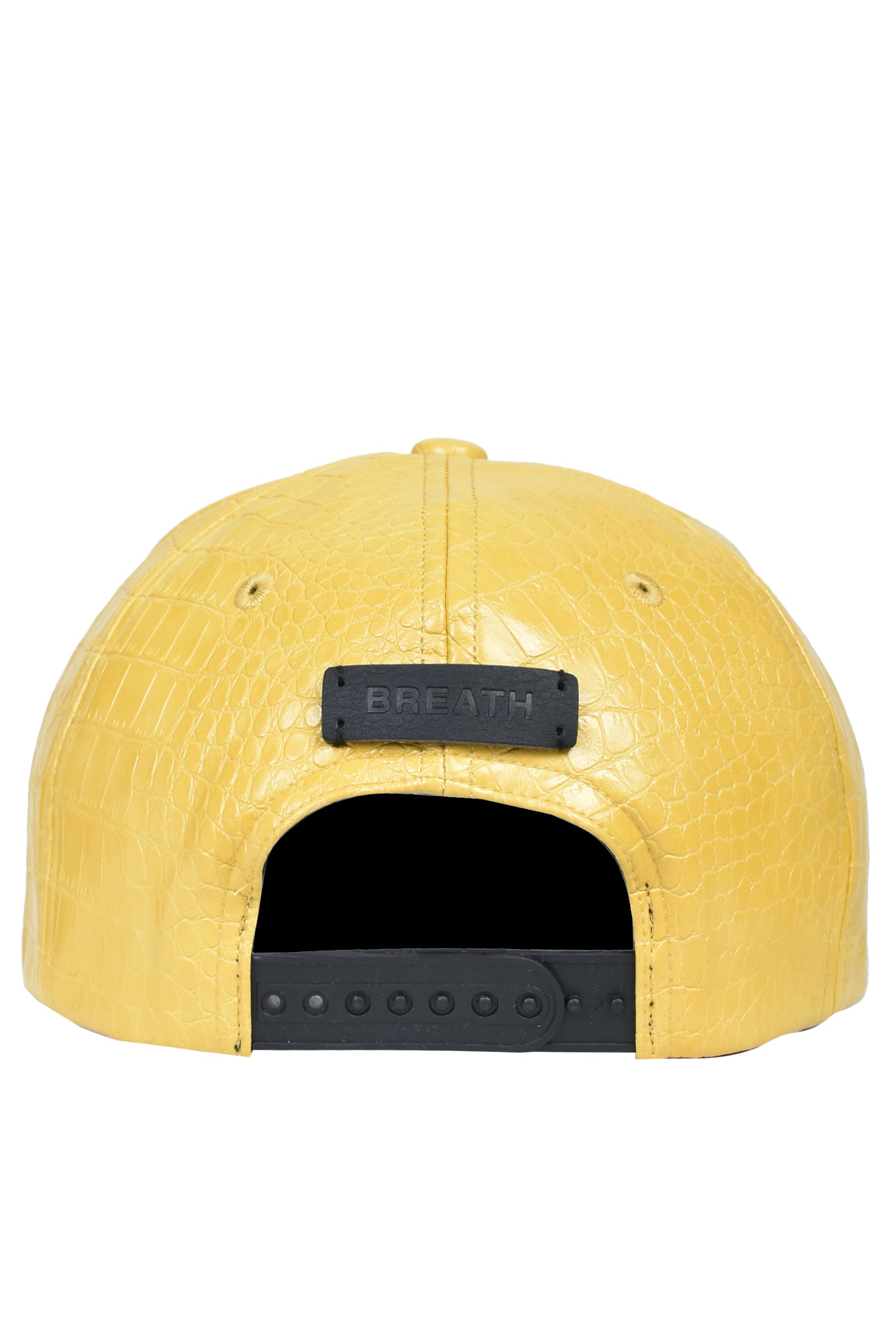 BH LOGO FAUX CROCODILE CAP / MUS