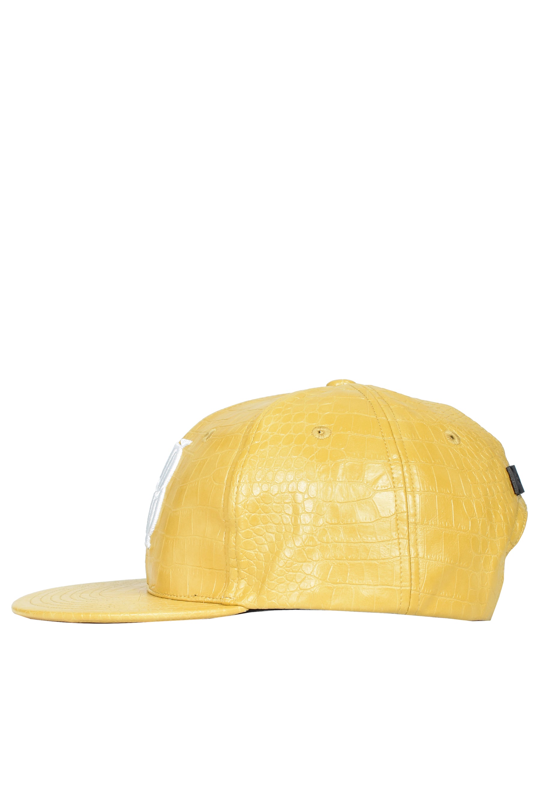 BH LOGO FAUX CROCODILE CAP / MUS