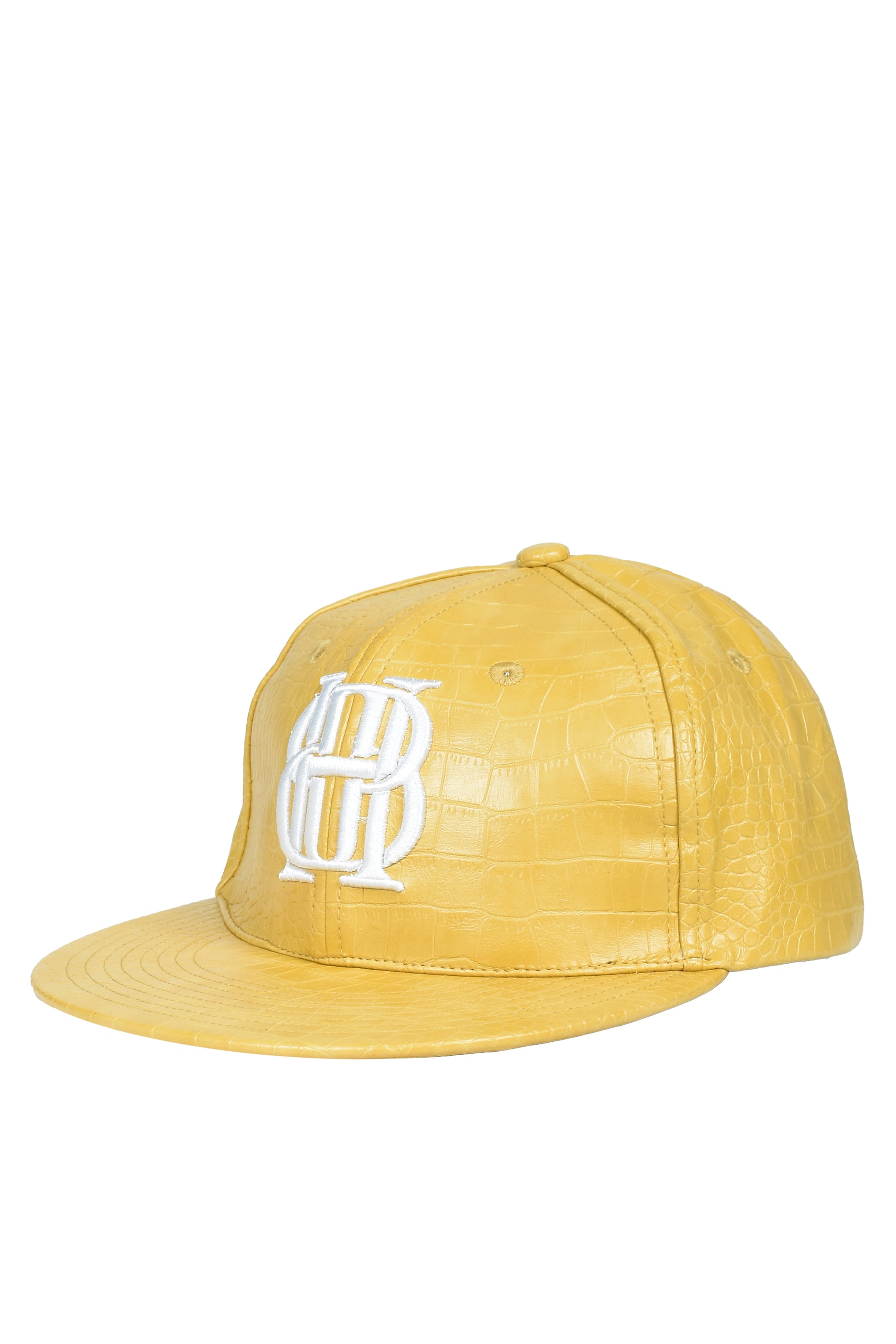 BH LOGO FAUX CROCODILE CAP / MUS