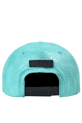 BH LOGO FAUX CROCODILE CAP / TUR