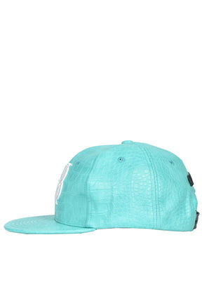 BH LOGO FAUX CROCODILE CAP / TUR