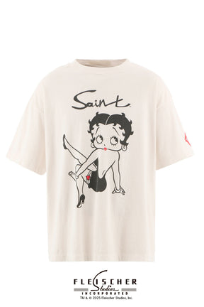BTY_SS TEE/BETTY / WHT