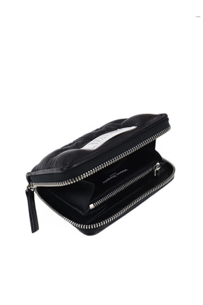 WALLET ZIP AROUND CONTINENTAL SMALL / BLK