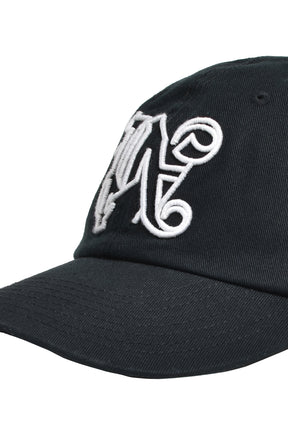 MONOGRAM CAP / BLK WHT