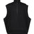 TECH SWEAT ZIP VEST PULLOVER / BLK