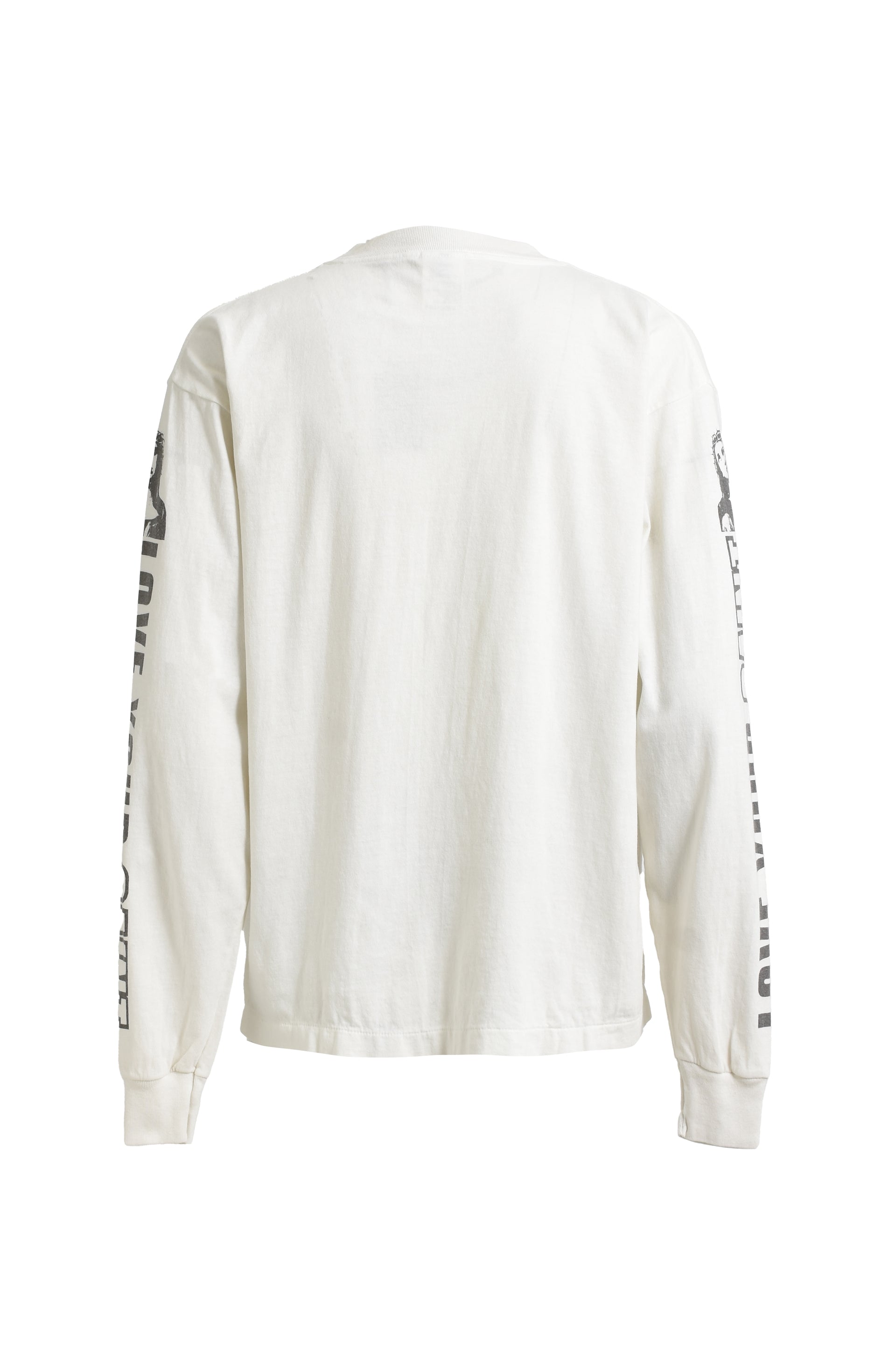 SAINT Mxxxxxx LS TEE/LOVE UR SAINT / WHT