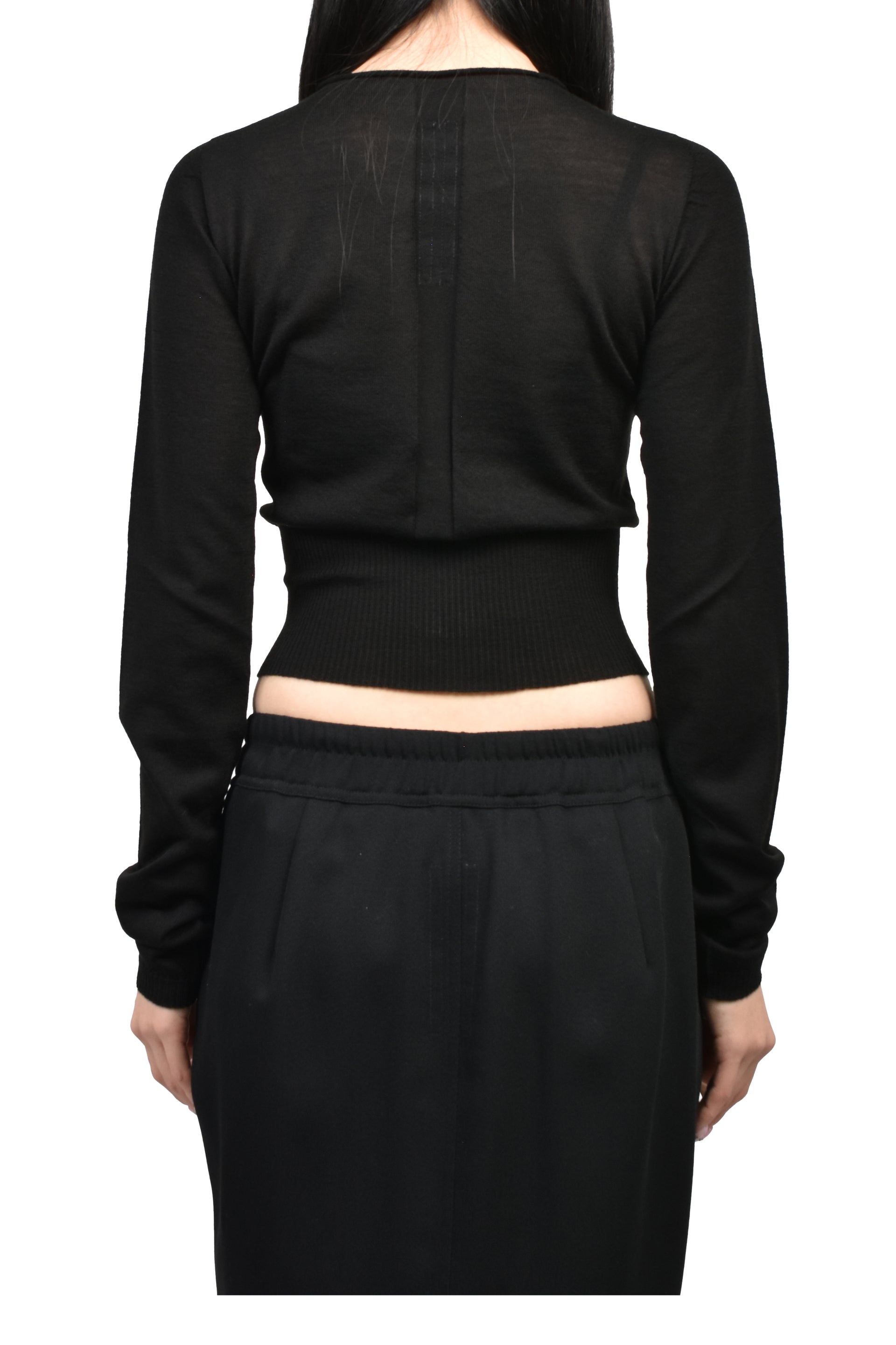 CROPPED PULL / BLK