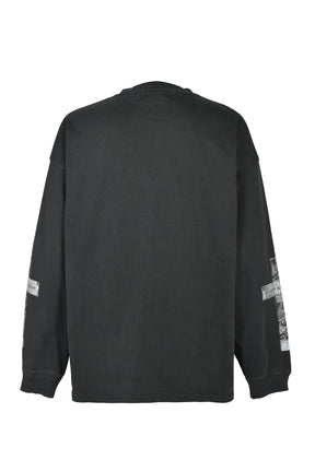MARIA LS TEE / BLK