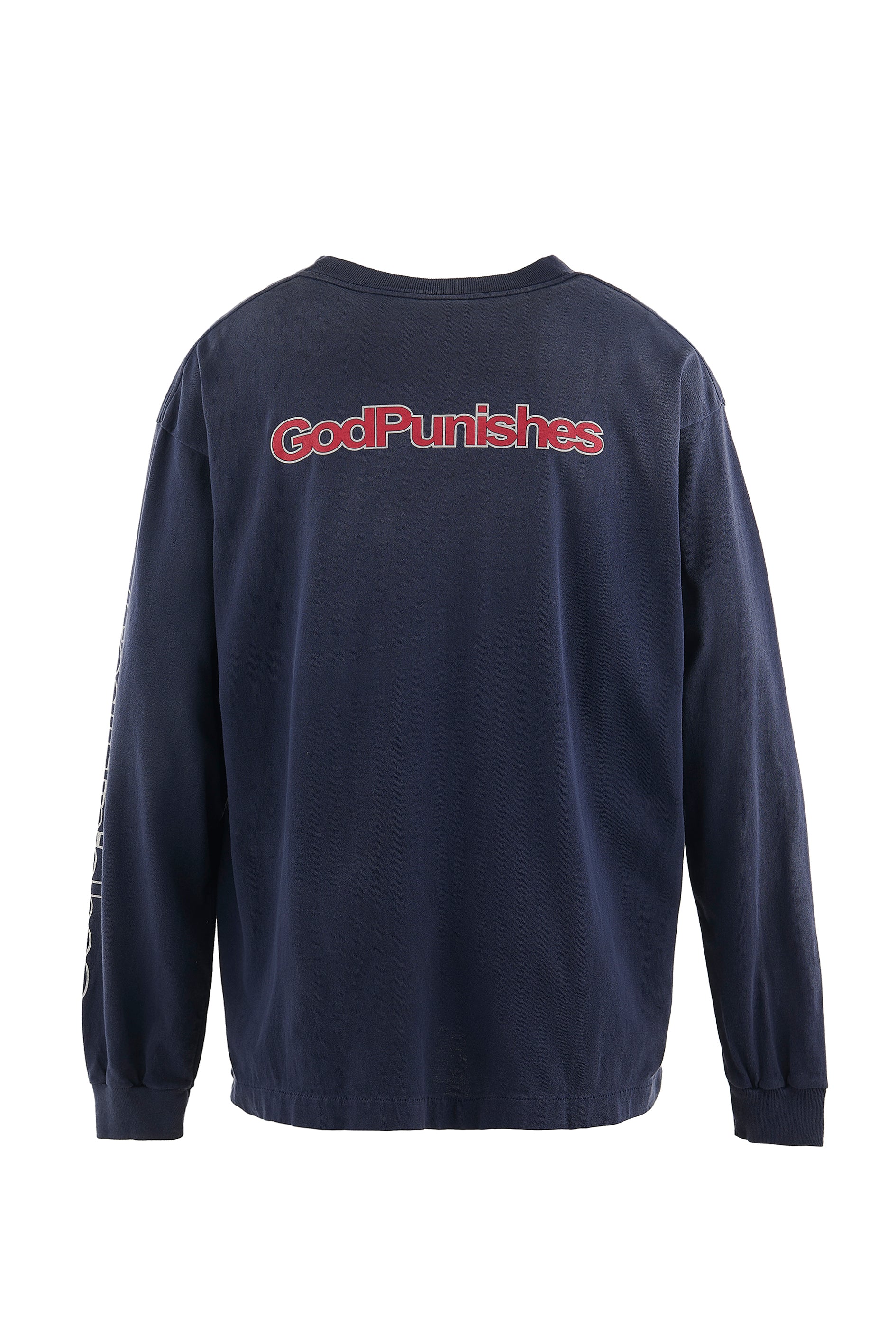 SAINT Mxxxxxx LS TEE/DEAD SAINT / NVY