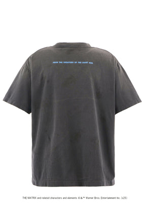 MTRX_SS TEE/THE MATRIX GREEN LOGO / BLK 